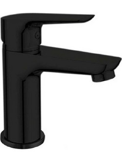 Μπαταρία νιπτήρος χαμηλή 690611 Lux KLS Black Matt