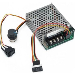 PWM speed controller for DC motors 55V up to 40A with display