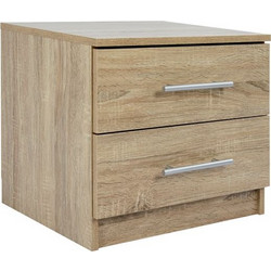ΚΟΜΟΔΙΝΟ ΜΕΛΑΜΙΝΗΣ CHELSEA HM2220.02 SONAMA 48X40,5X41,5 εκ