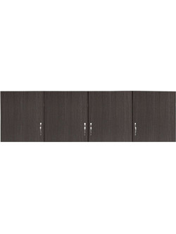 HomeMarkt Τετράφυλλo Πατάρι Ντουλάπας Zebrano 200x55.5x60cm HM354.01