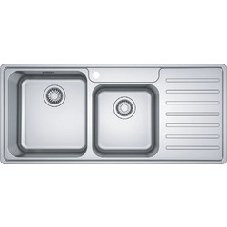 Franke Bell 621 Ένθετος Νεροχύτης Inox Ματ 108x48cm