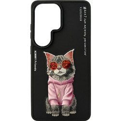 Nimmy Glasses Cool Cat Θήκη Black (Samsung Galaxy S26 Ultra)