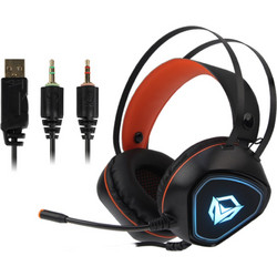 Meetion HP020 Gaming Headset Over Ear Black Red