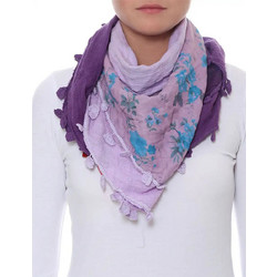 Biston fashion 'Σαν πασμινα, τριγωνο, με λουλουδια 29-501-001 MAUVE