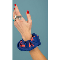 Chaton Carlos Scrunchie Μαλλιών Lobster Μπλε