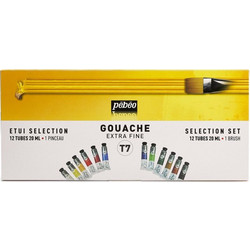 ΣΕΤ GOUACE 20ML 12ΧΡΩΜΑΤΑ - Τ7 PEBEO Extra Fine Paint