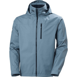 Helly Hansen Crew Hooded Sailing Jacket 2.0 Washed Navy Μπουφάν Ανδρικό Καλοκαιρινό