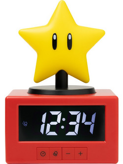 Paladone Icons: Super Mario - Super Star Alarm Clock (PP13708NN)