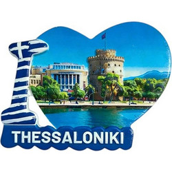 Τουριστικό μαγνητάκι Souvenir - Σετ 12pcs - Thessaloniki - 678554