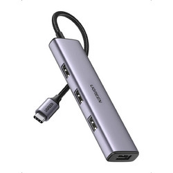 Ugreen CM473 20841 USB Hub 3.0 USB-C με 4 Θύρες USB-A