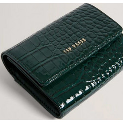 Ted Baker Μεγάλο Γυναικείο Πορτοφόλι με Clip Πράσινο S275163