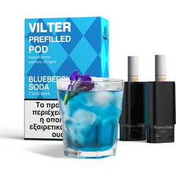 Aspire Vilter Blueberry Soda Prefilled Pod 2x2ml 20mg 1200puffs