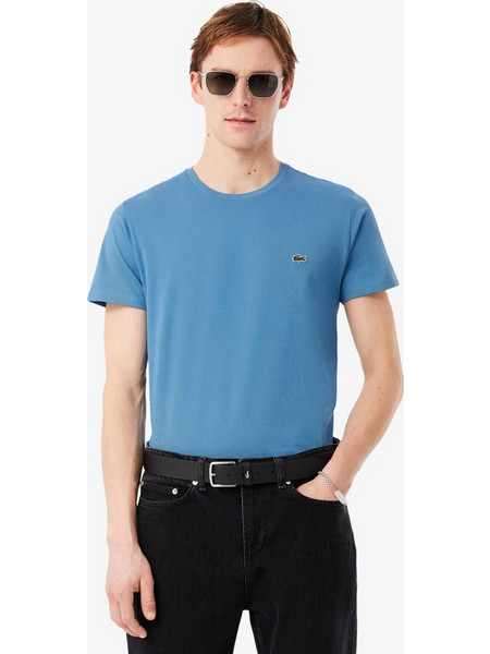 Lacoste T-shirt κανονική γραμμή abysse βαμβακερό