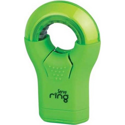 Γόμα-Ξύστρα Serve Ring Πράσινη