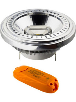 LED COB DIM AR111 15W 2700K 230V AC 900LM RA90 30000HRS 20 1xG53 / AR111-15WWDIM