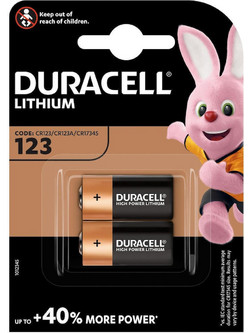 Duracell Ultra Lithium CR123 2τμχ