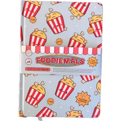 Puckator αρωματικό σημειωματάριο Foodiemals A5 Popcorn