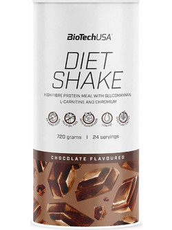 Biotech USA Diet Shake Chocolate Πρωτεΐνη Ορού Γάλακτος Γράμμωσης 720gr