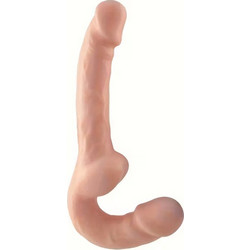 Διπλό Strap-on Dildo Love Market Μπεζ