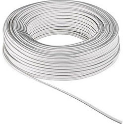 Powertech POWERTECH καλώδιο ήχου 2x 1.50mm CAB-SP023, CCA, 10m, λευκό