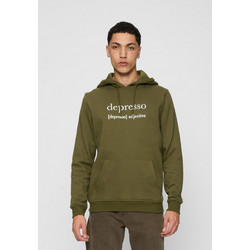 Mister Tee Depresso Ανδρικό Φούτερ με Κουκούλα & Τσέπες Χακί MT2658-00176
