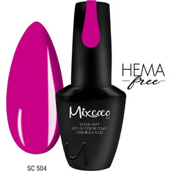 Mixcoco SC-504 Ημιμόνιμο Βερνίκι Νυχιών 15ml