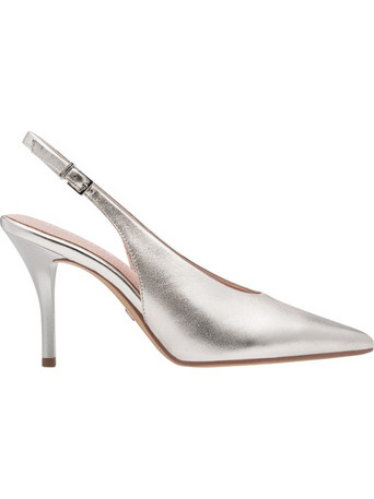 Tamaris Γόβες Slingback Δερμάτινες με Τακούνι Στιλέτο Χρυσές 1-29642-46-957