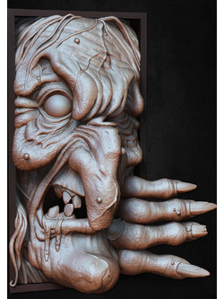 Φιγούρα Book Nook Collection Witch Digital Sculpture 3D εκτυπωμένη