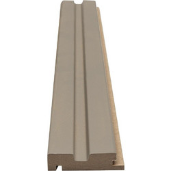 MDF PANEL 3D Πηχάκι Διπλό Έναρξης 506090 BEAT DL 16/66,5/2750 SAND GREY - New Plan