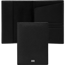 Cerruti 1881 NLP627A Θήκη Διαβατηρίου Jefferson Black Passport Holder