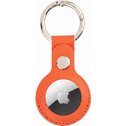 Mercury Leather Θήκη AirTag Orange