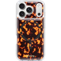 Crong Deluxe Mag Cover - Iphone 17 Pro Max Magsafe Case (Tortoise) - (CRGDLMIP1769PTOR)