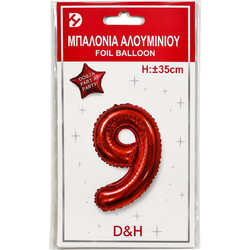 ΜΠΑΛΟΝΙ ΚΟΚΚΙΝΟ 35cm NO 9