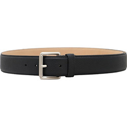 Michael Kors Pebbled Leather Belt Ανδρική Ζώνη Μαύρη 39T5SBLY4L-001