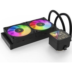 Valkyrie V240 Lite Black Υδρόψυξη CPU 120mm ARGB για Socket 115x / 1200 / 1700 / 1851 / AM4 / AM5