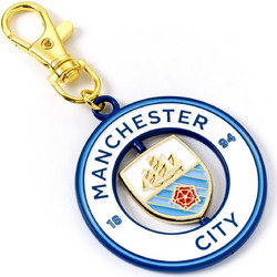 Carat Shop Manchester City FC - Spinning Logo Backpack Hanger (MCBH0001)