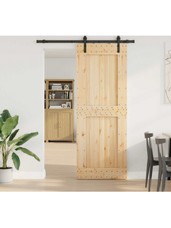 vidaXL Πόρτα Εσωτερική Συρόμενη Ξύλινη 85x210cm 3445301