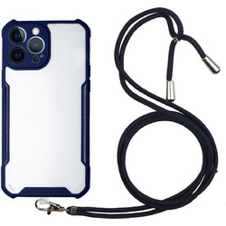 Forcell Soft Back Cover Dark Blue (iPhone 13 Pro)
