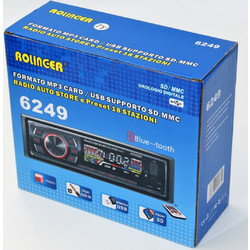 Rolinger Oems 6249 Ηχοσύστημα Αυτοκινήτου με Οθόνη USB & Bluetooth