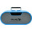 Andowl Q-W09 Ηχείο Bluetooth 10W με Ραδιόφωνο Γαλάζιο