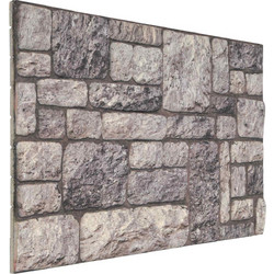 vidaXL Πάνελ τοίχου 10 τμχ. 100 x 50 cm Γκρι και Λευκό Αφρός EPS