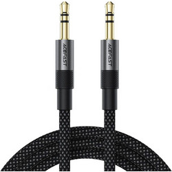 Acefast(R) (J10) Audio Cable 2xJack 3.5mm 1m- Black