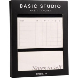 Αυτοκόλλητες Σημειώσεις KOKONOTE BASIC STUDIO Habit Tracker