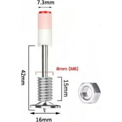 Sango Καρφί Μπετού με Σπείρωμα Μ8 (SAN-90246) (SGO90246) - SANGO