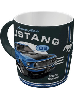 Nostalgic Κούπα Ford Mustang - 1969 Mach 1 Blue
