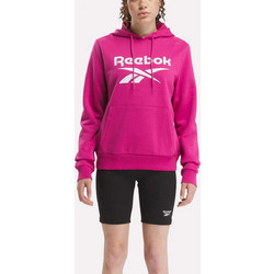 Reebok Identity Big Logo Fleece Γυναικείο Αθλητικό Φούτερ με Κουκούλα Φούξια 100071939-Fuchsia