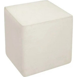 Σκαμπό Zaro 40/40/40 εκ, Λευκό 1219922702,Genomax
