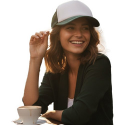 Result Ανδρικό Καπέλο Jockey με Δίχτυ Snapback Υφασμάτινο Μαύρο/Λευκό RC089X