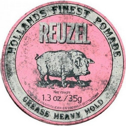 Reuzel Pink Pomade Μαλλιών με Χρώμα Δυνατό Κράτημα 35gr