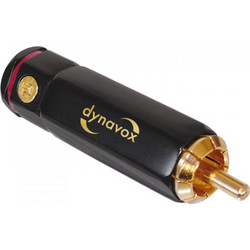 Dynavox High-End RCA Plug Set Βύσματα RCA Red (4τμχ)